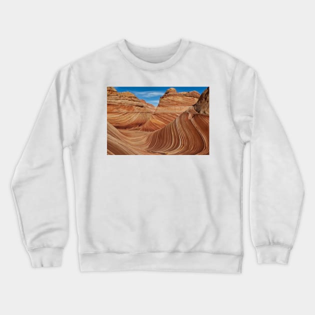 The Wave Crewneck Sweatshirt by jforno